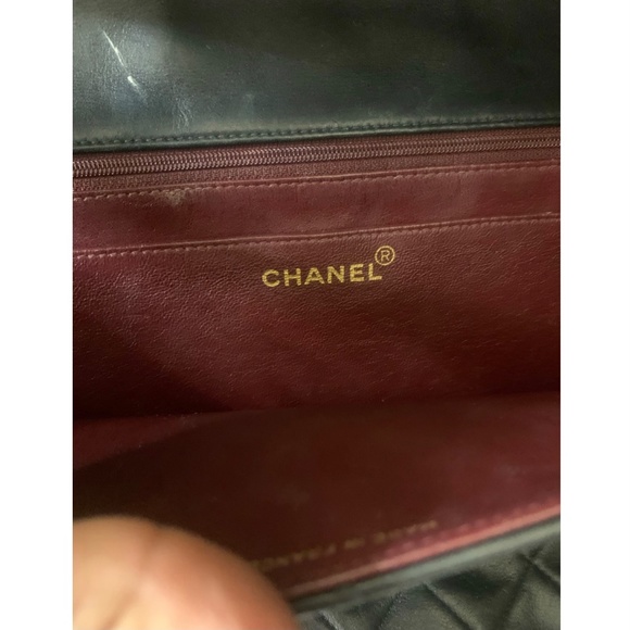 Rare find Chanel Quilted Double Flap Black 18k - Picture 8 of 15